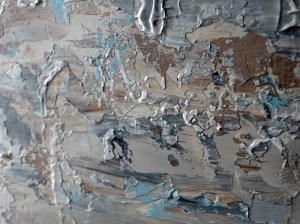 Detail of Color and Background Texture 